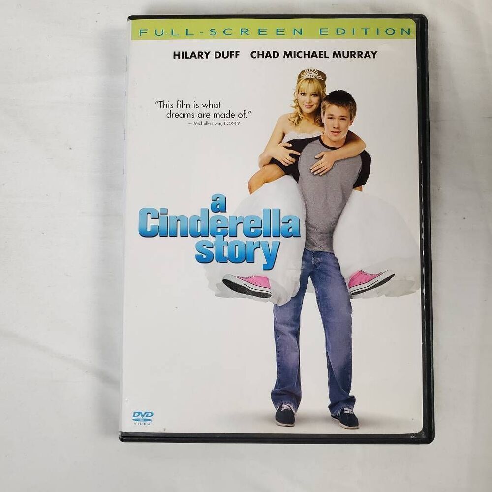 A Cinderella Story DVD Full Screen (Hilary Duff, Chad Michael Murray)